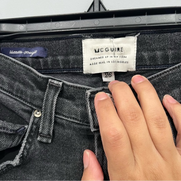McGuire Valletta Straight Cropped Jeans Size 26 $242 - Picture 4 of 8